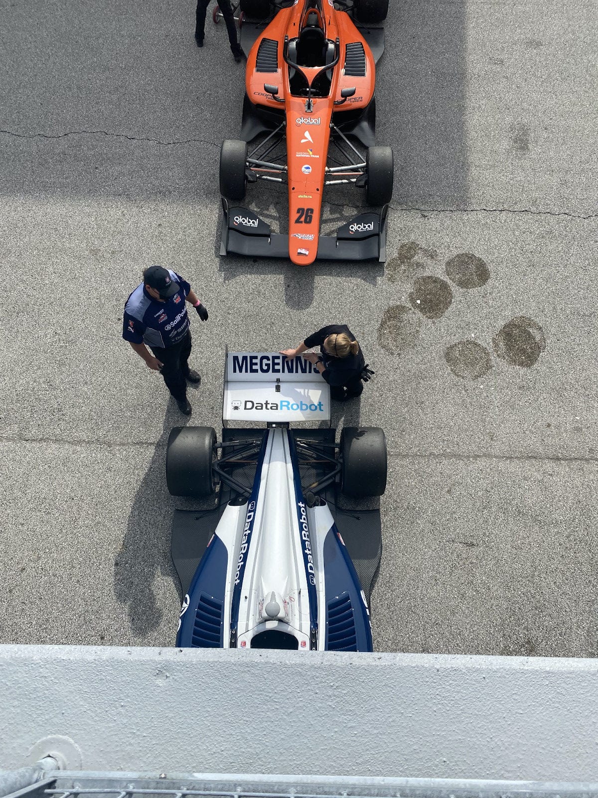 Robert Megennis IndyCar Sponsored by DataRobot