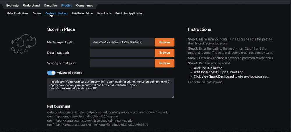 Figure 16 Hadoop Deployment