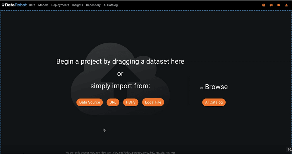 Figure 2 data import option