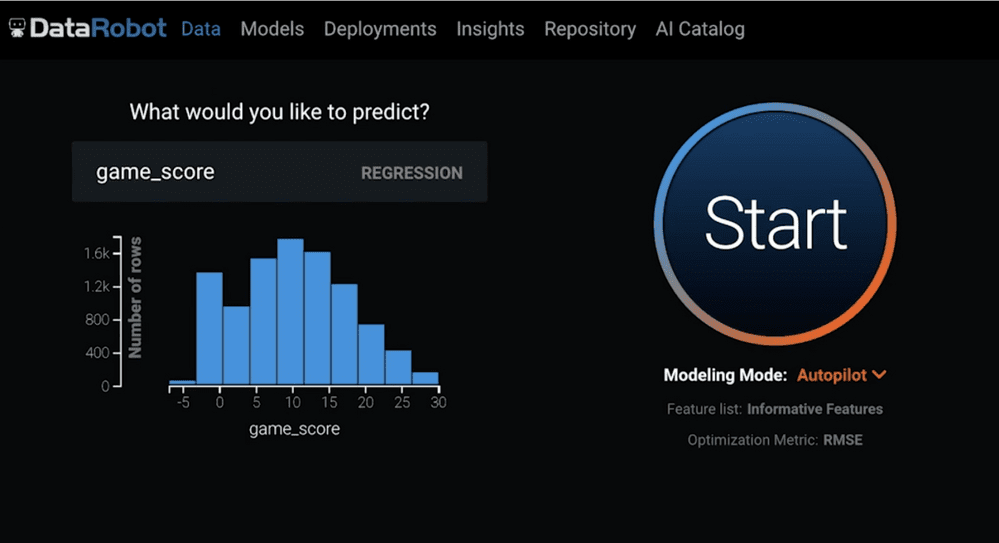 Figure 4 Target Selection Example