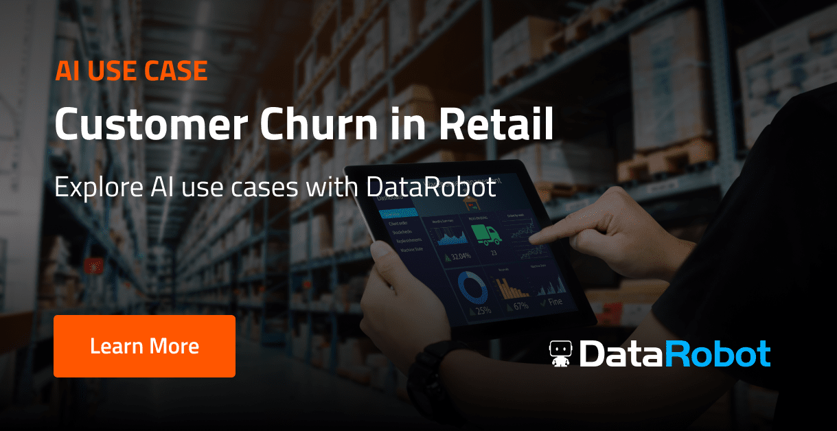 Predict Customer Churn using AI | DataRobot AI Platform