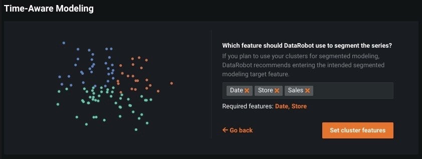 Time Series Clustering for Segmented Modeling