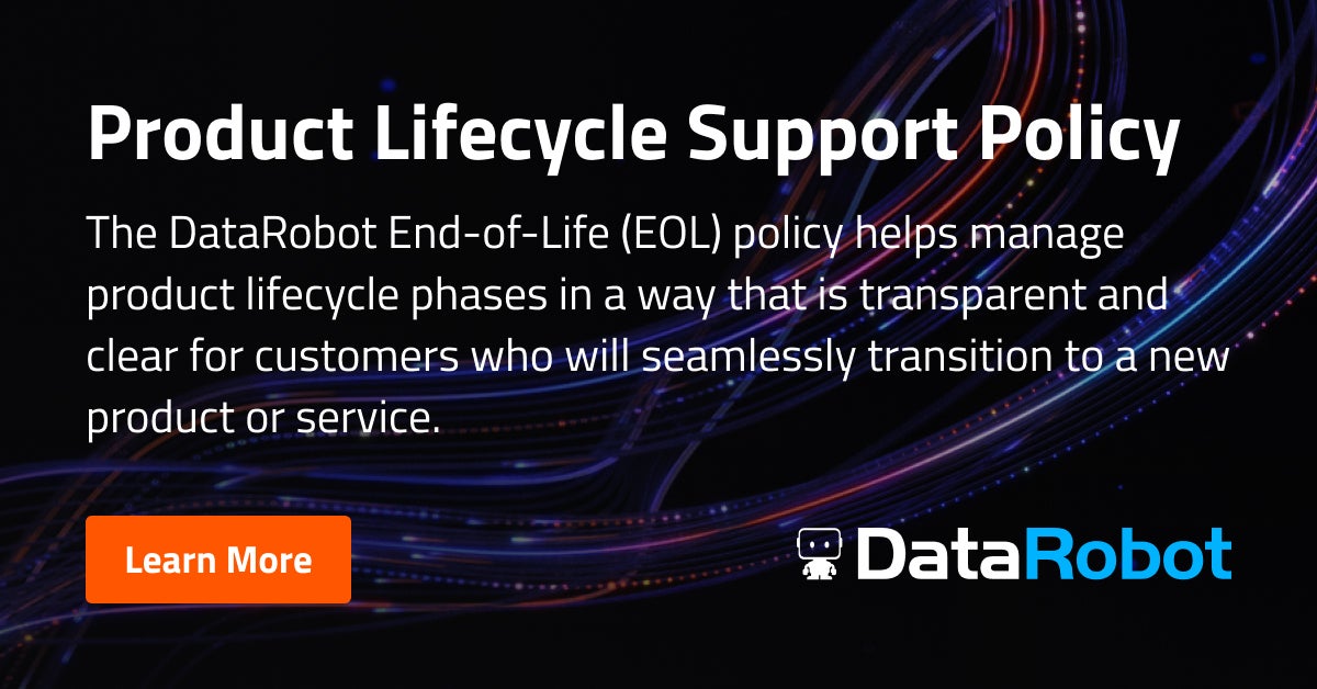 End-of-Life Policy
