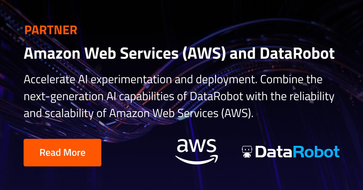 Amazon Web Services (AWS) and DataRobot