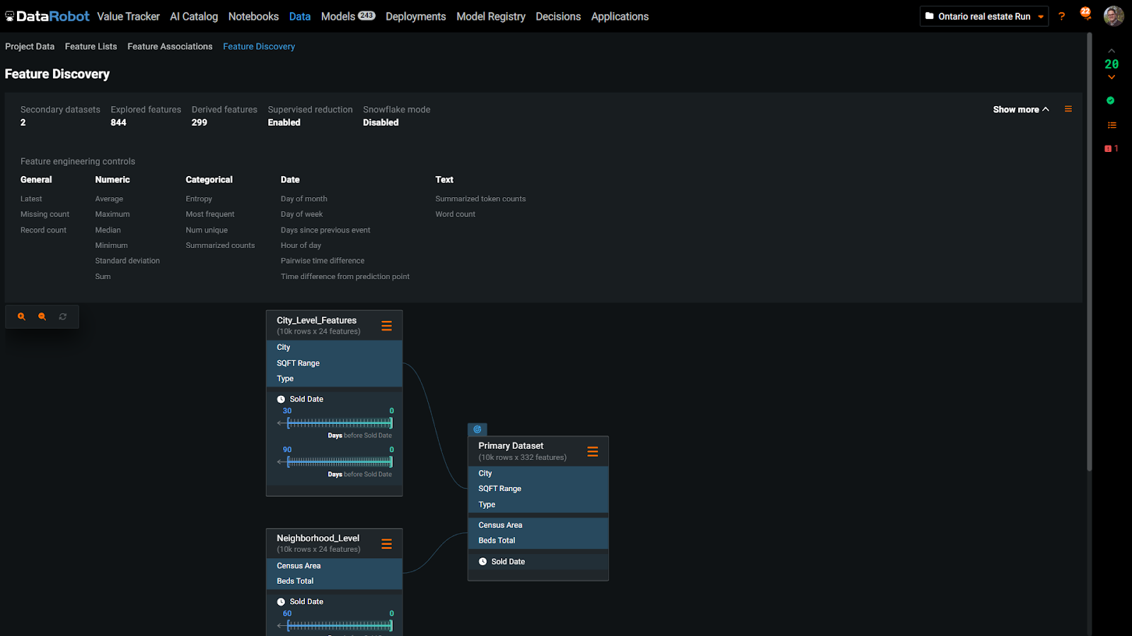 Automated Feature Discovery - DataRobot