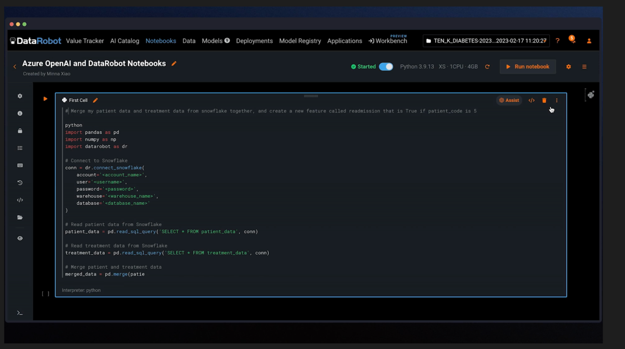 Value Driven AI with DataRobot and Azure OpenAI