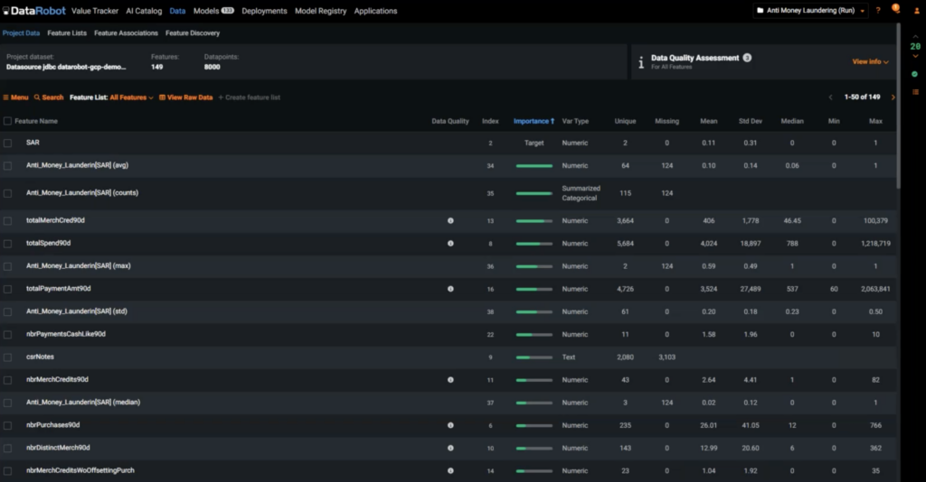 DataRobot found value in the secondary dataset and automatically generated new features