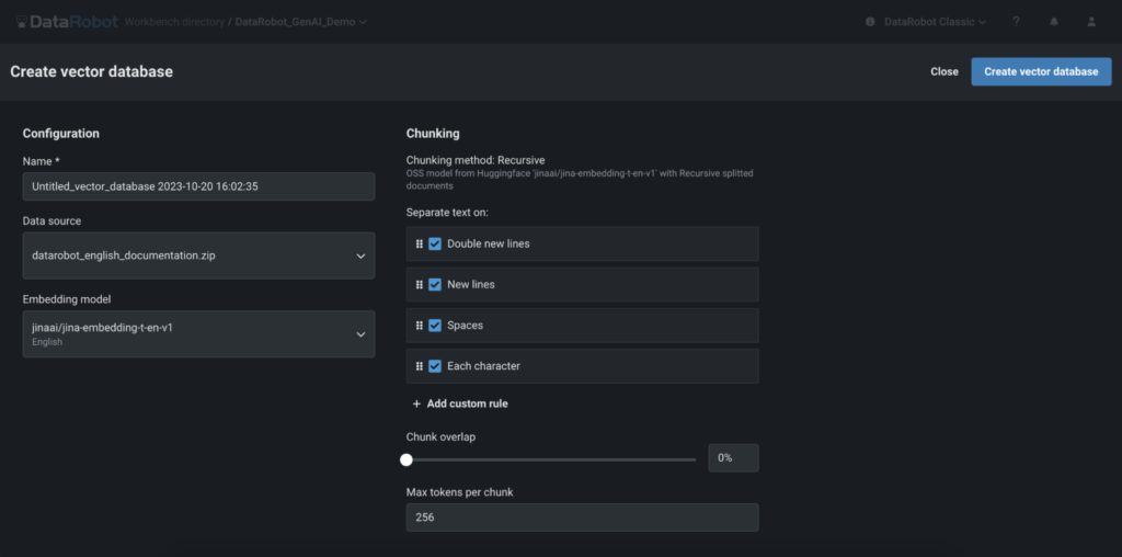 Tailor Grounding Data with Custom Vector Databases