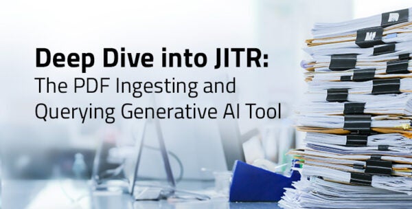 Deep Dive into JITR: The PDF Ingesting and Querying Generative AI Tool