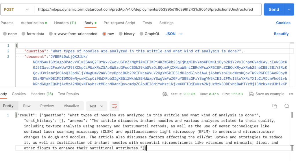 Integrando JITR Bot en una aplicación - DataRobot