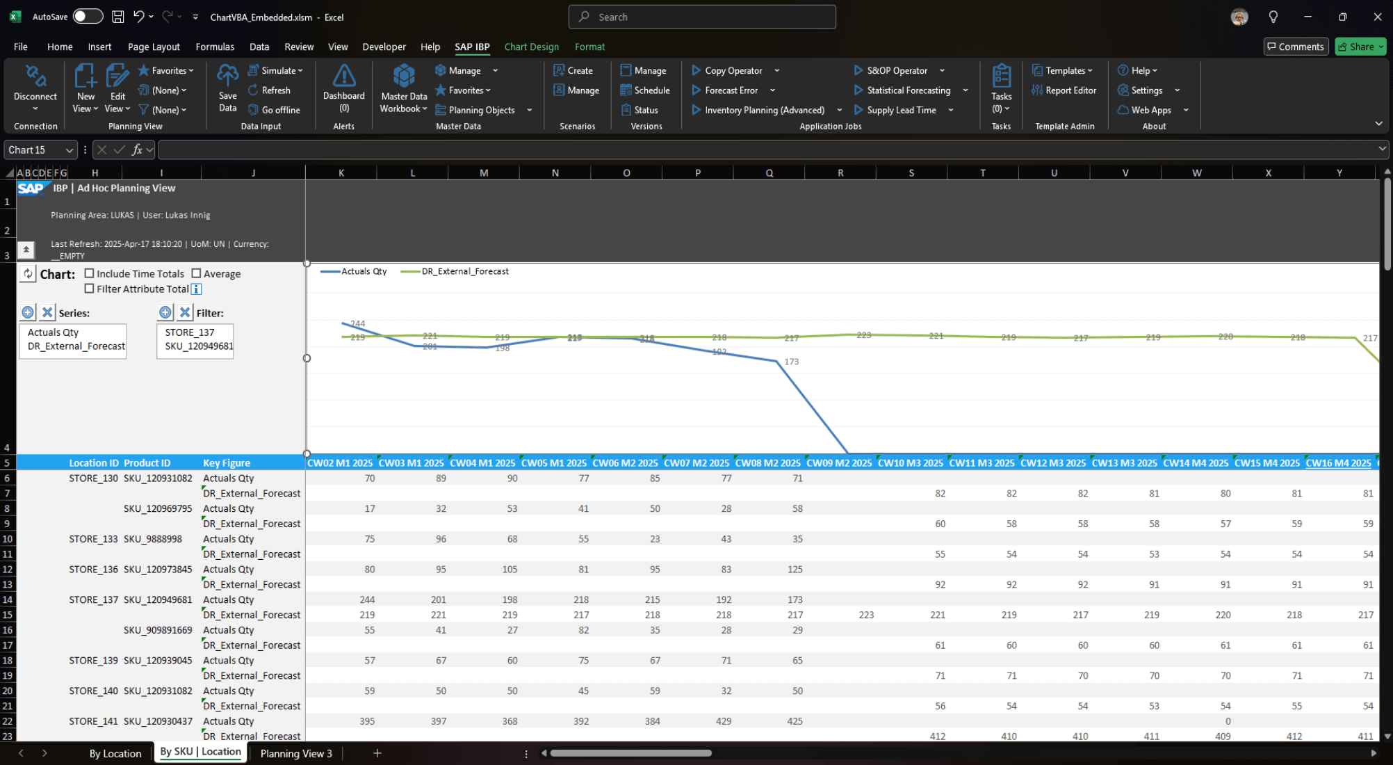 supply chain ops ai demand planning app