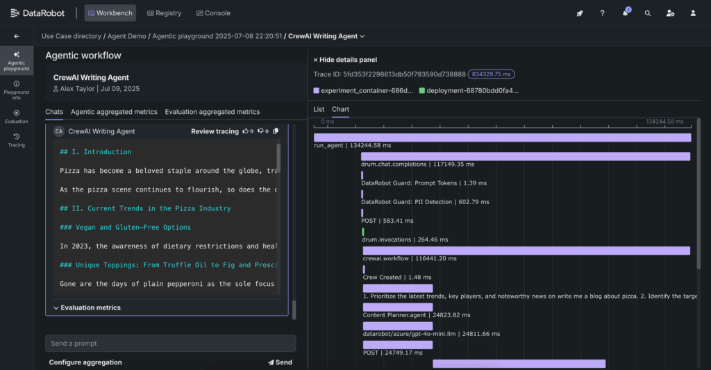 Trace and debug