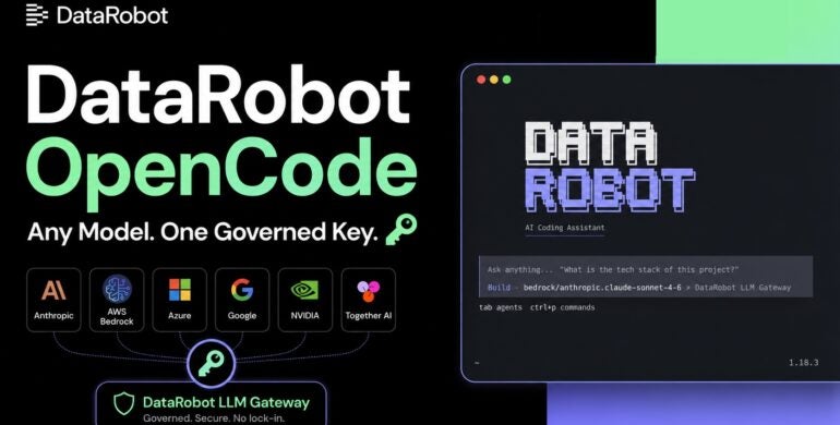 DataRobot OpenCode: tu agente de programación, tu elección de modelo